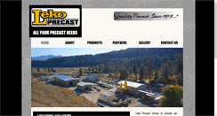Desktop Screenshot of lekoprecast.com